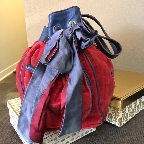 Juicy Couture vintage velour handbag with details - Picture 6 of 14